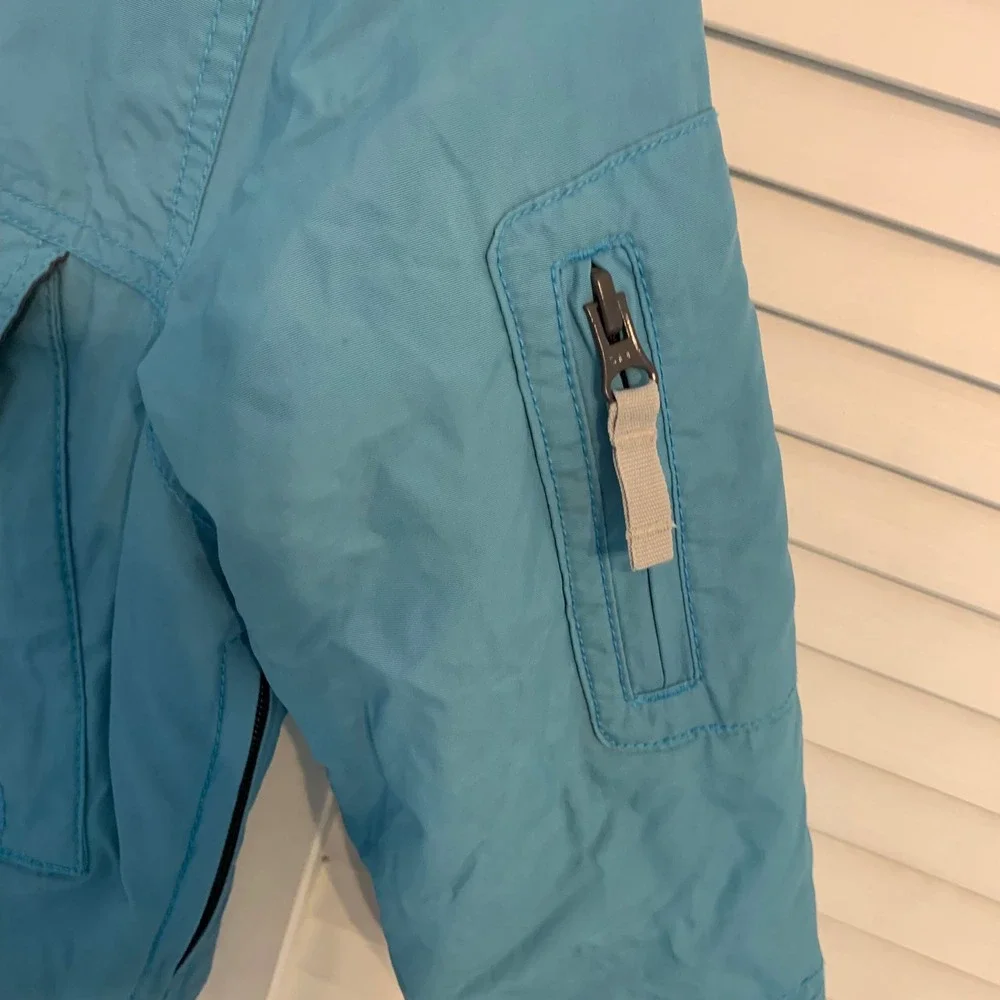 Mini Boden Blue Anorak Pullover Jacket Coat Kids 3-4Y‎ Boy Girl Outdoor Winter